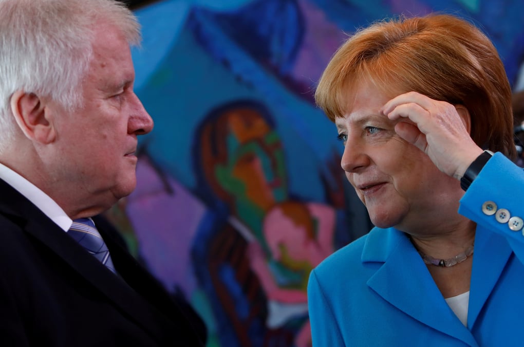 Merkel, Seehofer,