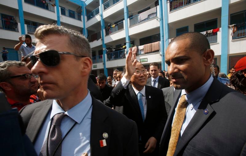 Ban Ki-moon constate les destructions "indescriptibles" à Gaza