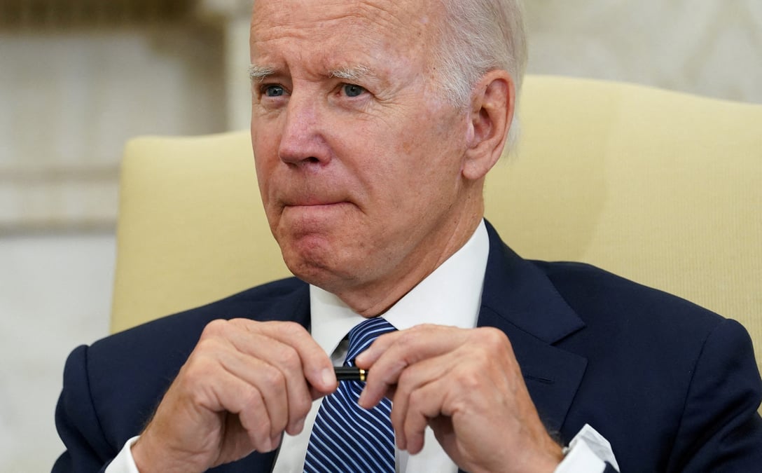 Biden en israel pour le debut de sa visite au moyen-orient