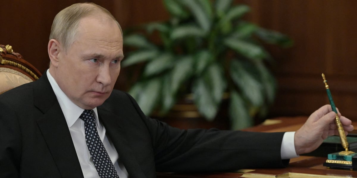 Photo d'archives du president russe vladimir poutine lors d'une reunion a moscou