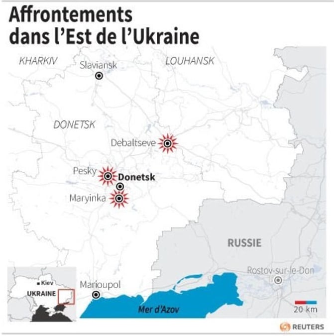 Affrontements dans l’est de l’ukraine