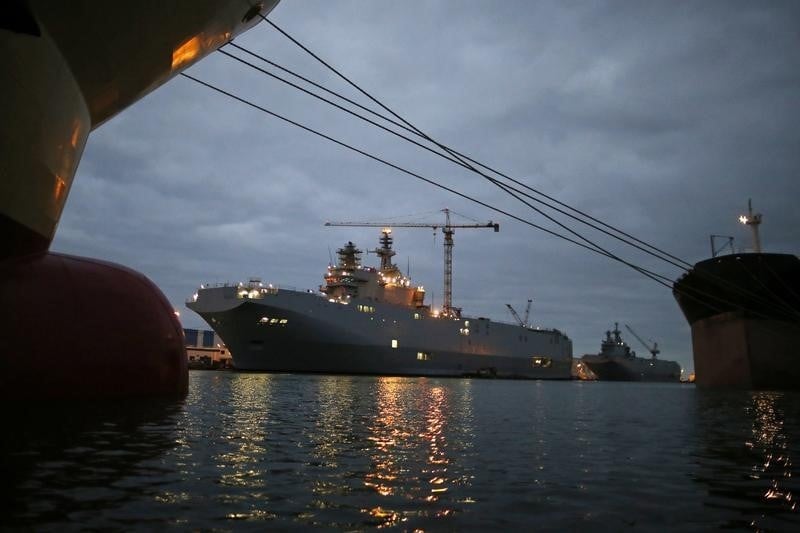 La possibilite d'un remboursement des navires mistral evoquee