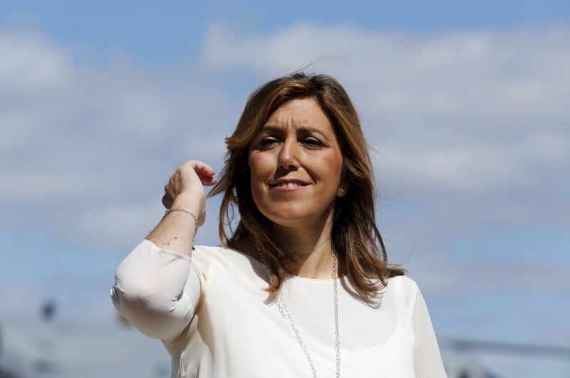 Susana diaz favorite pour reprendre la tete du psoe en espagne