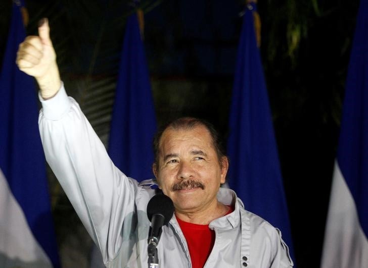 Daniel ortega a une avance ecrasante au nicaragua