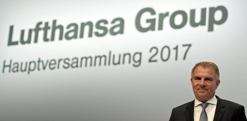 Le president du directoire de lufthansa est optimiste sur la demande