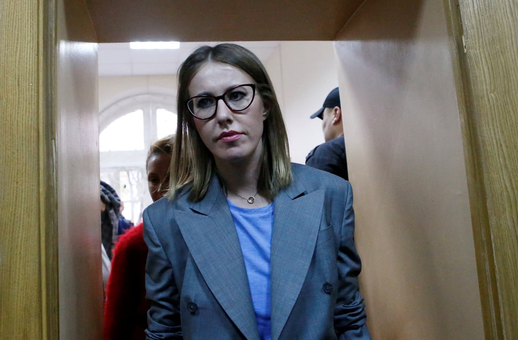 Une personnalite de la tv russe candidate a la presidence