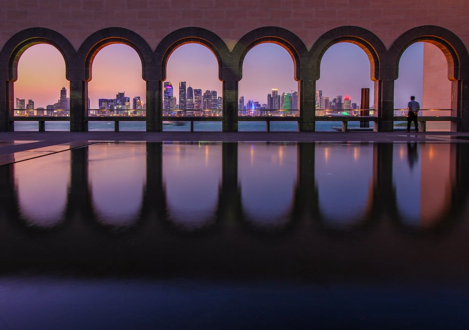 Doha, capitale du Qatar