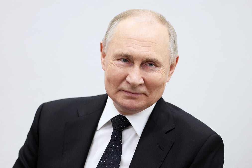 Photo du president russe vladimir poutine