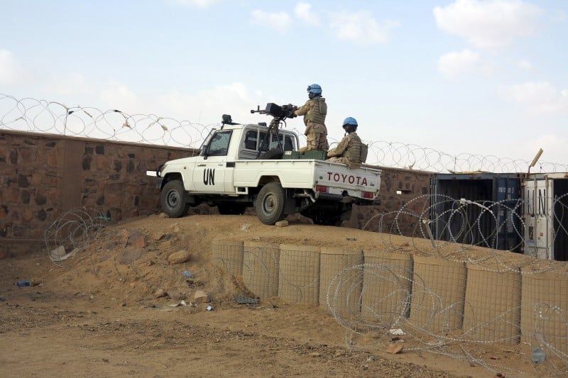 Attaque d'une base de l'onu a kidal, au mali