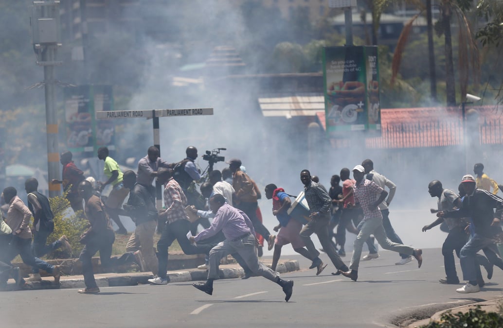 Au moins 33 personnes tuees par la police a nairobi en aout, selon deux ong