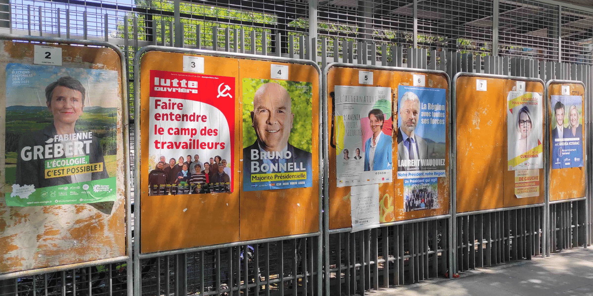 Régionales 2021 campagne
