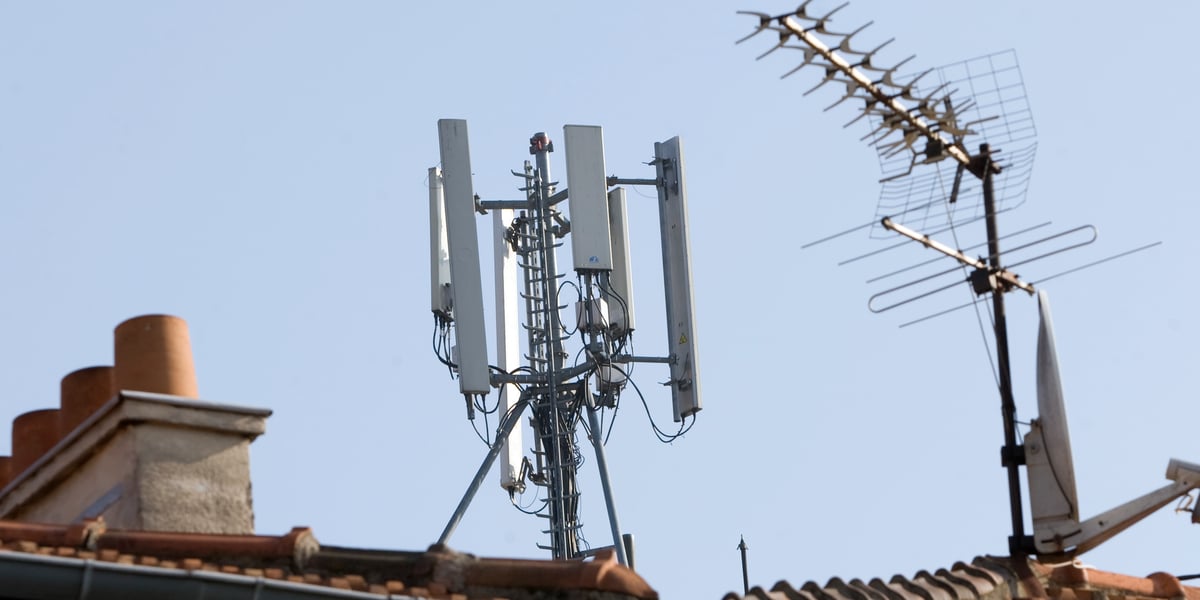 télécoms, antennes, mobile, 4G