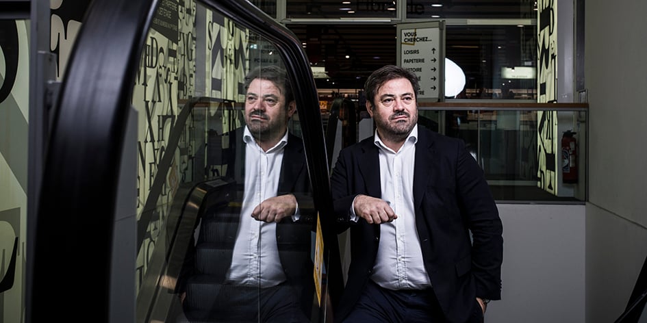 Enrique Martinez à la Fnac de Montparnasse, à Paris, le 8 décembre.