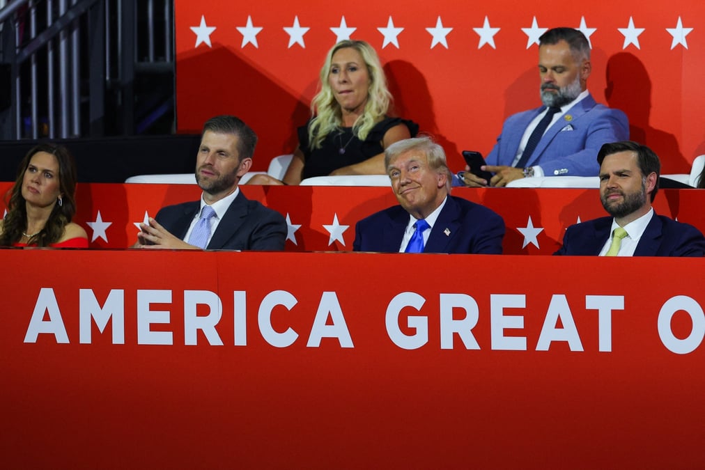 Jour 2 de la convention nationale republicaine a milwaukee, wisconsin