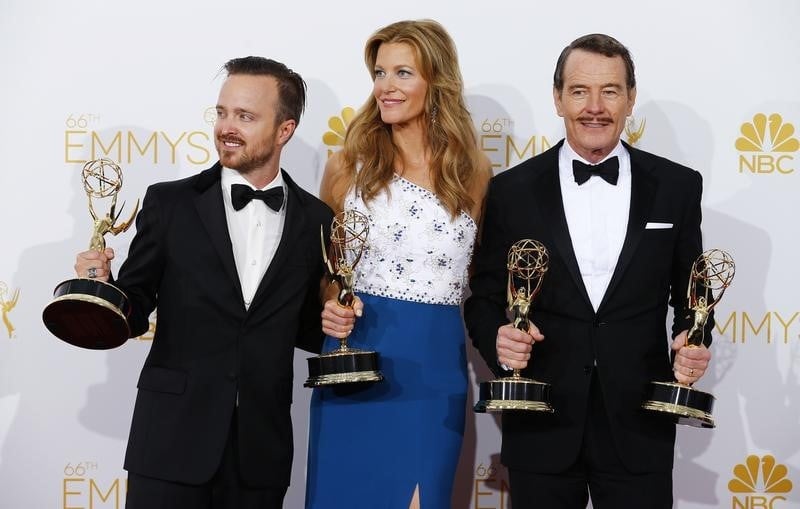 Triomphe de la série "Breaking Bad" aux Emmy Awards