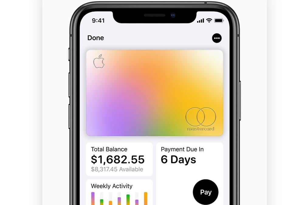 Apple Card carte crédit Mastercard