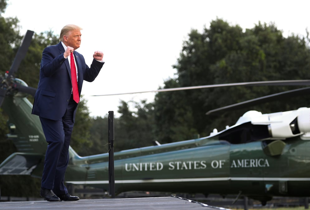 Usa 2020: trump declare la pandemie de coronavirus bientot terminee