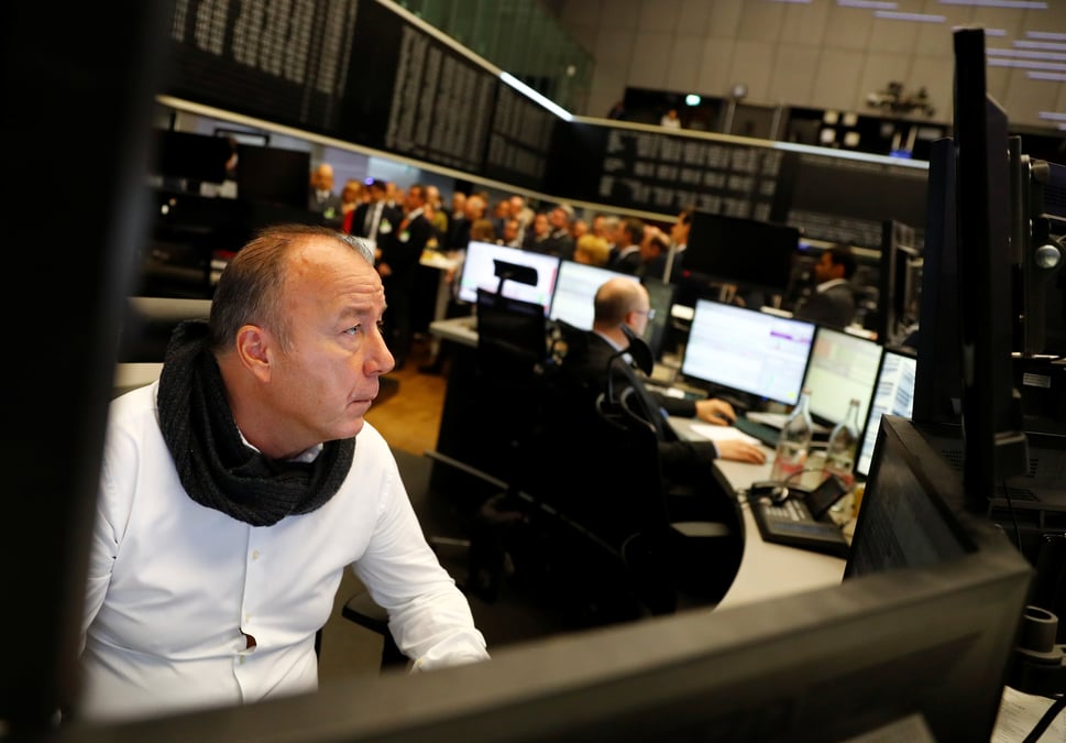 Les bourses europeennes stables en debut de seance