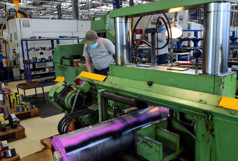 Zone euro: la production manufacturiere recule