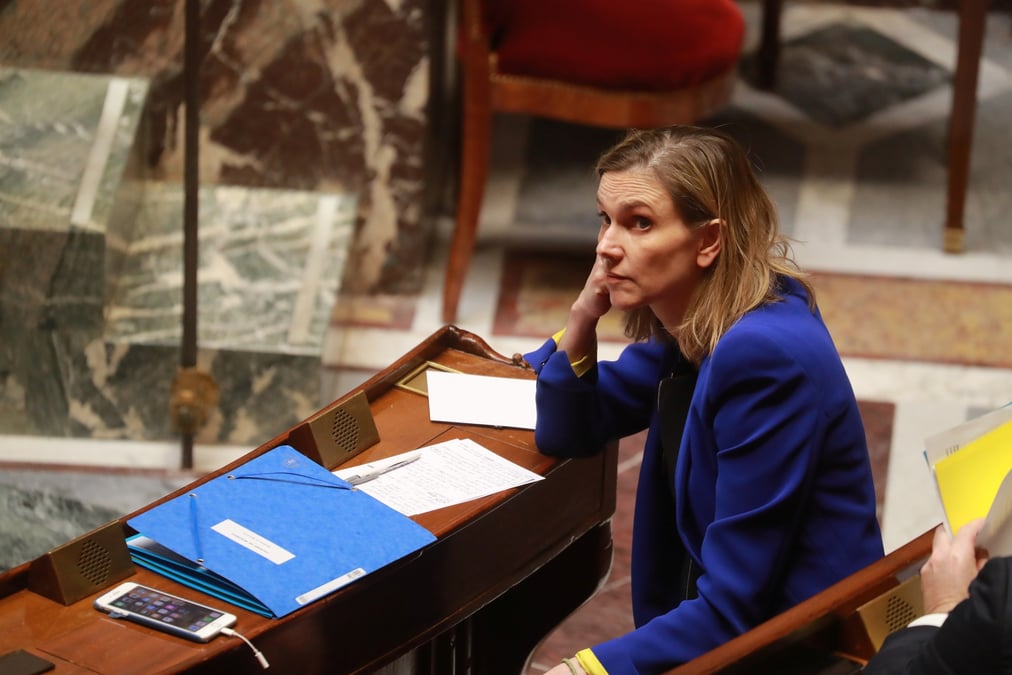 La ministre francaise de la transition energetique, agnes pannier-runacher
