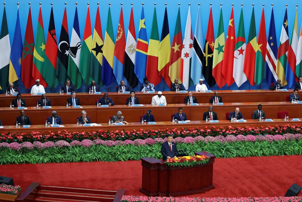Ouverture du forum sur la cooperation sino-africaine (focac) a pekin