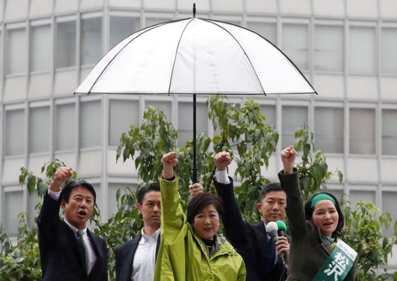 Un typhon menace le japon le jour des elections legislatives