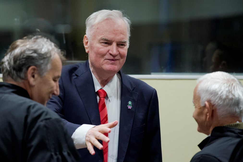 Perpetuite pour l'ex-chef militaire des serbes de bosnie ratko mladic
