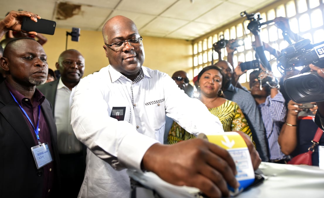 Rdc: victoire contestee de l'opposant felix tshisekedi a la presidentielle