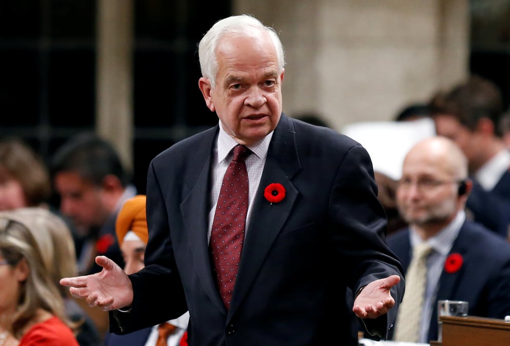 Trudeau limoge l'ambassadeur du canada a pekin, john mccallum