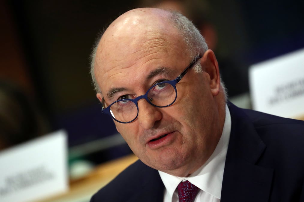 Demission du commissaire europeen au commerce, phil hogan
