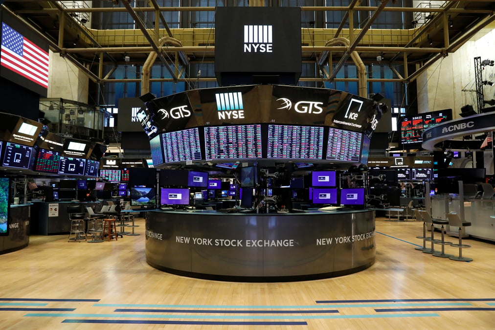 La bourse de new york evolue en hausse