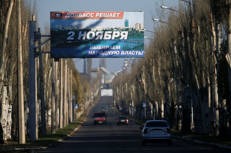 Elections dans le fief des séparatistes ukrainiens du Donbass