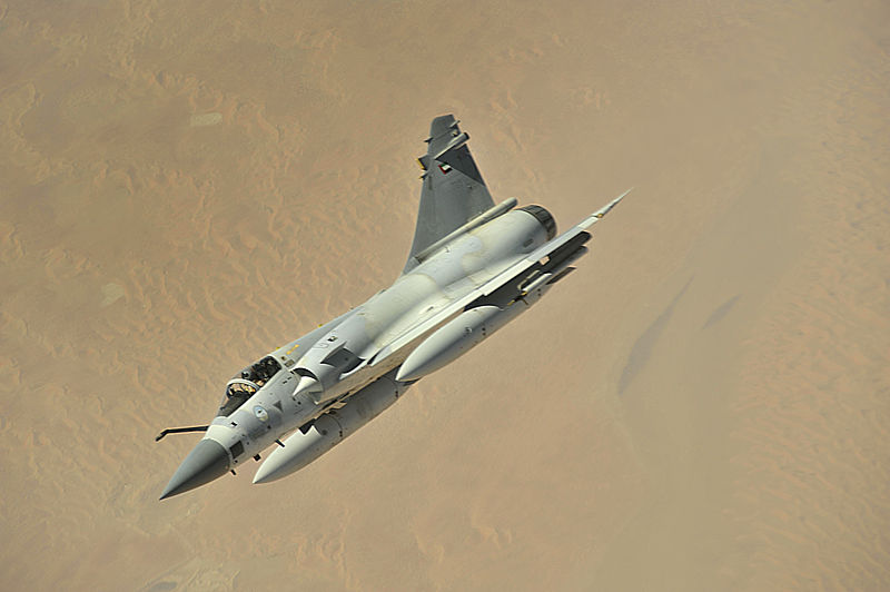 Le Mirage 2000-9, qui est un avion de combat polyvalent (air-air et air-sol), a été commandé par les seuls Emiriens