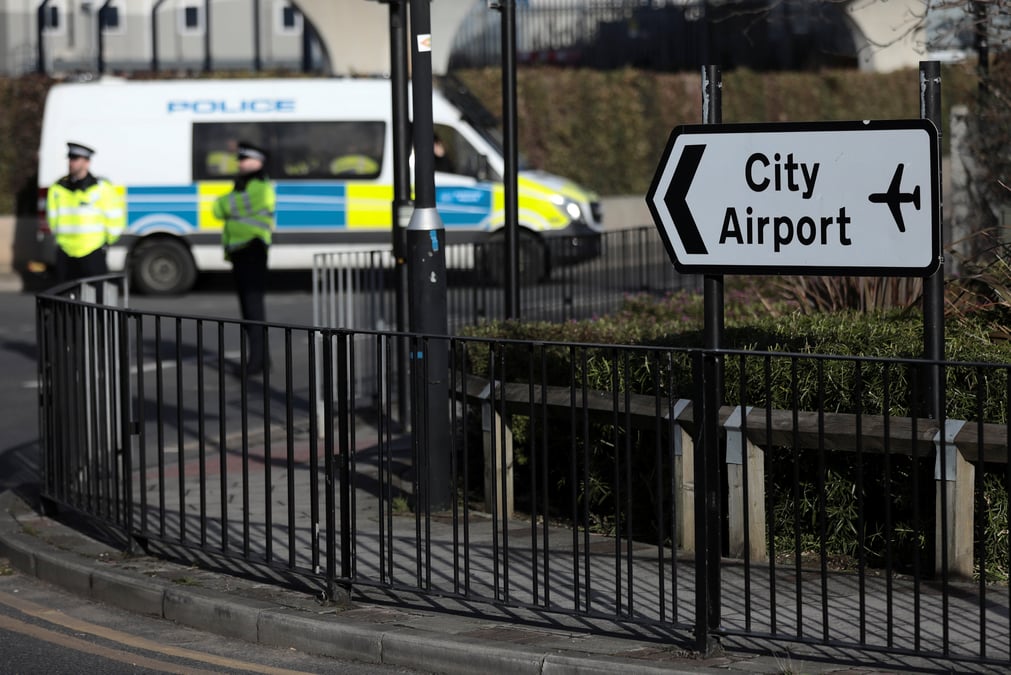 Reouverture de l'aeroport de londres-city ferme dimanche