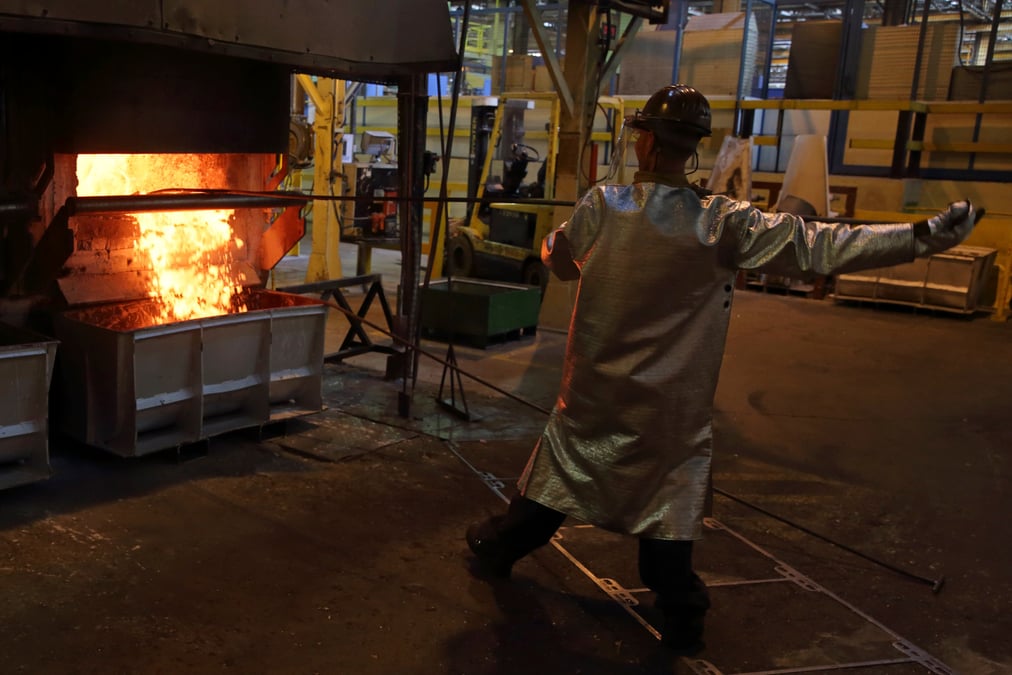 Legere contraction du secteur manufacturier en juillet en france