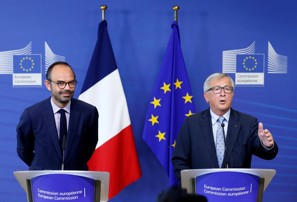 La france devrait sortir du deficit excessif en 2018, selon juncker