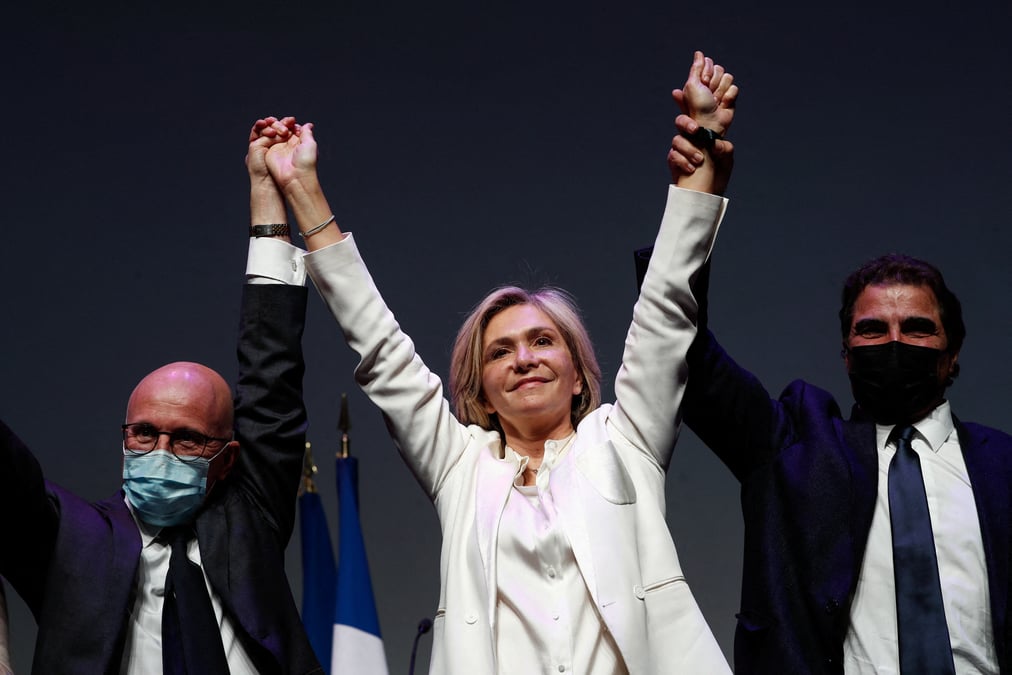 Intronisee candidate a l'elysee, pecresse plaide pour une europe des nations