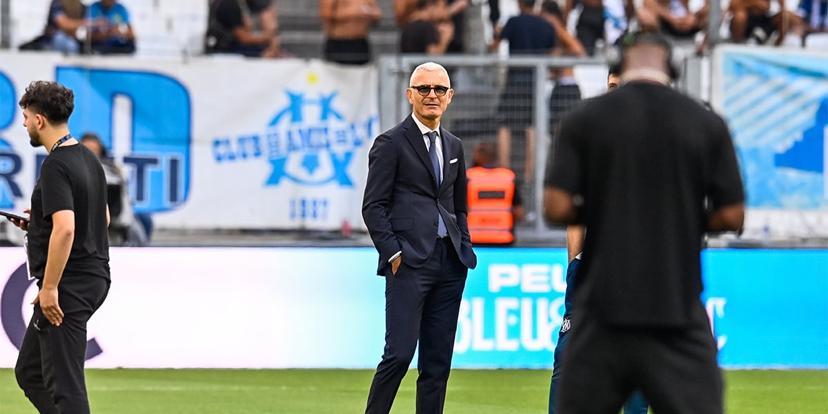 Fabrizio Ravanelli en août au Velodrome.