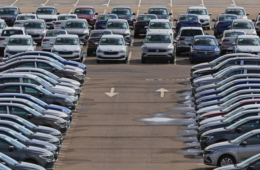 Des voitures volkswagen