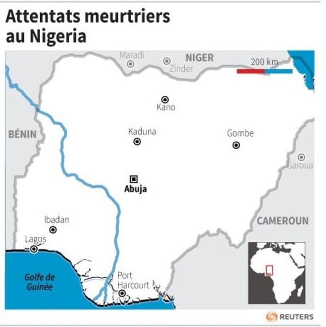 Attentats meurtriers au nigeria