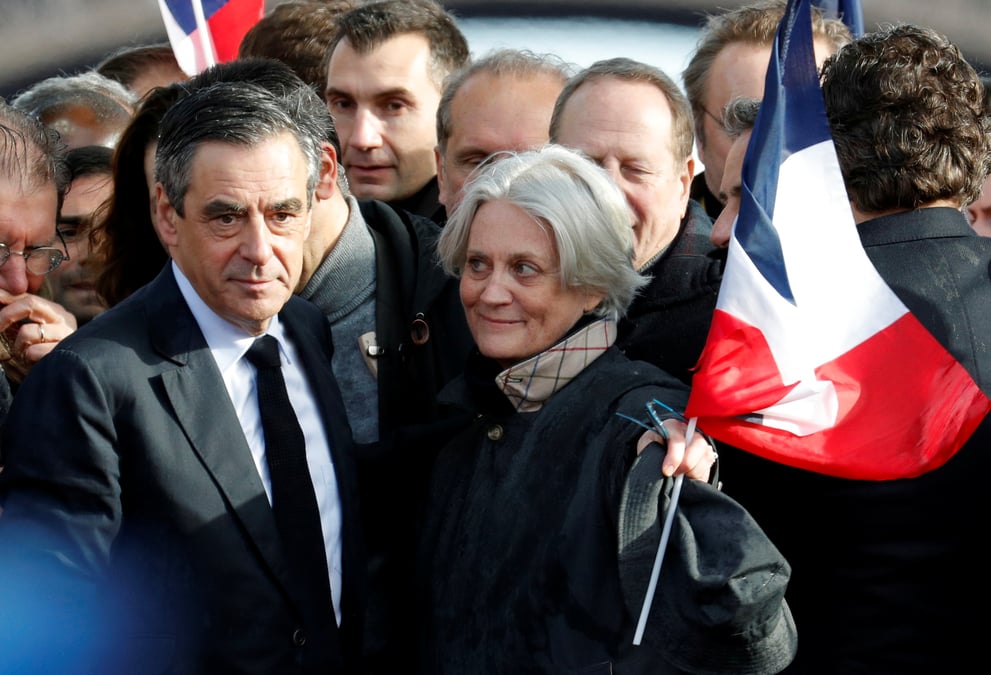 L'enquete sur le couple fillon est close