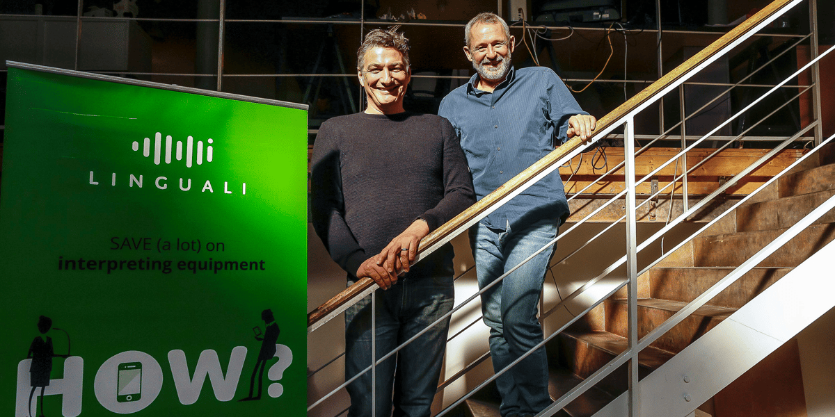 James Anderson et François-Xavier Bodin, les deux fondateurs et dirigeants de Linguali.