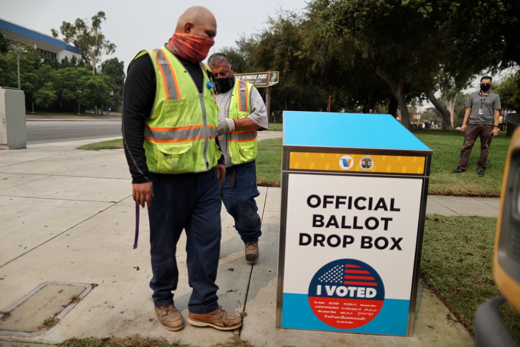 Usa: plus de 6,6 millions d'electeurs ont deja vote pour la presidentielle