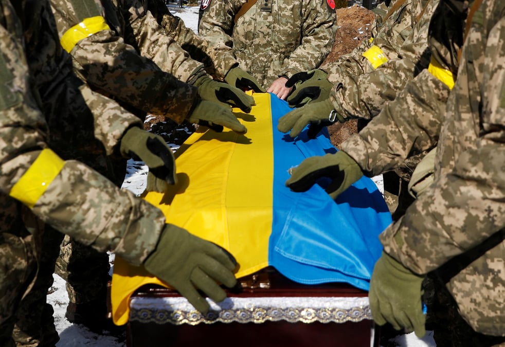 Ukraine: la municipalite de kyiv fait etat de 222 morts depuis le 24 fevrier