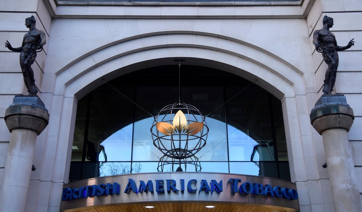 Le logo de british american tobacco
