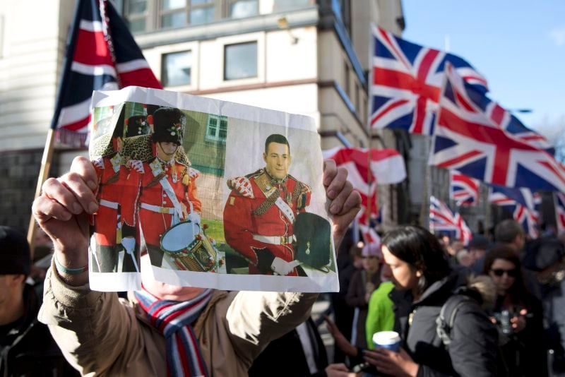 Lourdes peines pour les meurtriers d'un soldat à Londres