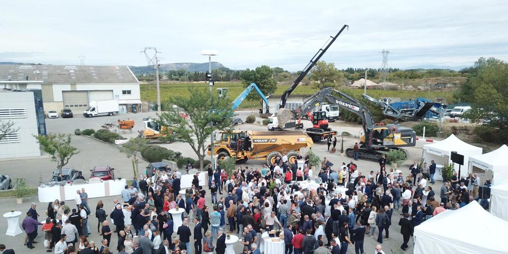 Les 90 ans ont été fêtés sur le siège du groupe, à L'Ardoise (30)