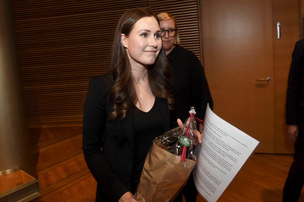 Sanna marin devient la plus jeune premiere ministre de finlande