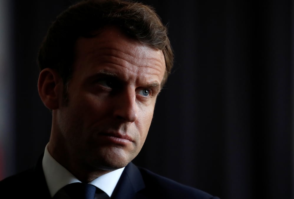 Coronavirus: macron a rencontre a marseille le professeur raoult