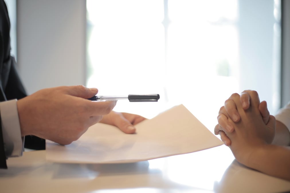 signature contrat entretien